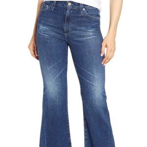 NEW AG Quinne High Waist Crop Flare Jeans 24-29